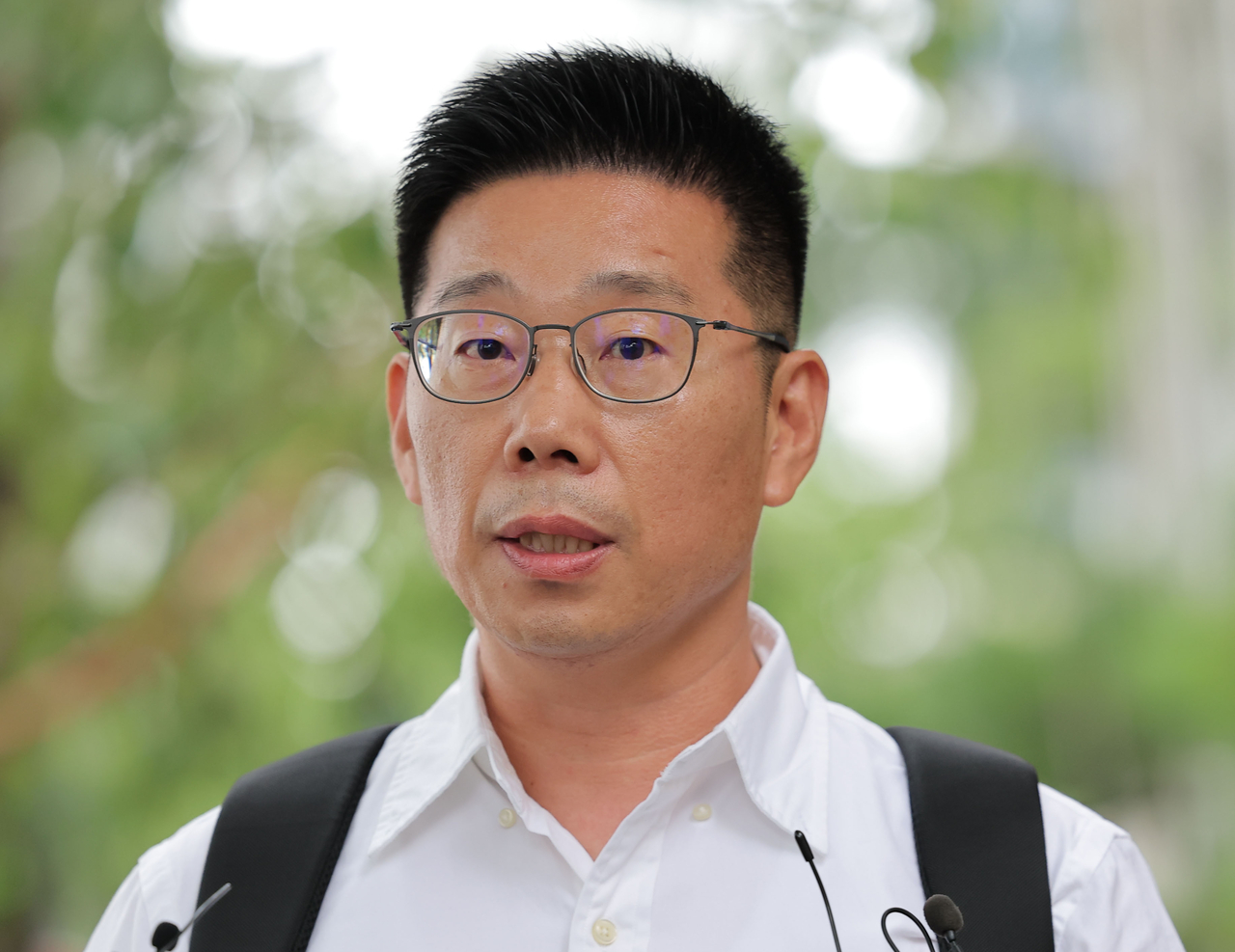 조성현 전 육군 수도방위사령부 제1경비단장이 10일 내란 중요임무 종사 혐의 피의자 조사를 위해 경기 과천 2차 종합특검으로 출석하고 있다. [연합]