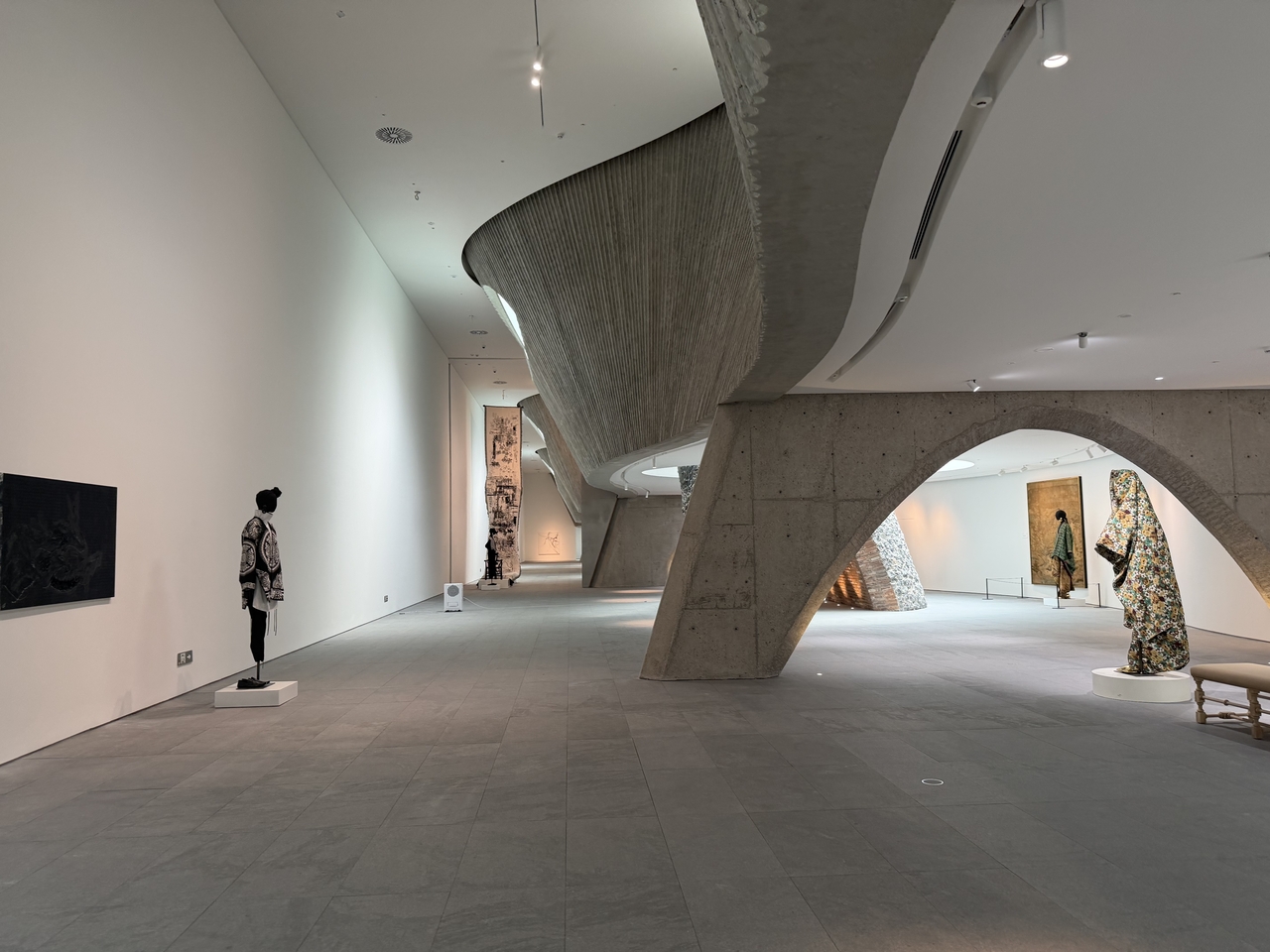 A gallery inside Marisfrolg Fashion Campus is seen in this photo taken in Shenzhen, China, on June 24. (Park Ga-young/The Korea Herald)