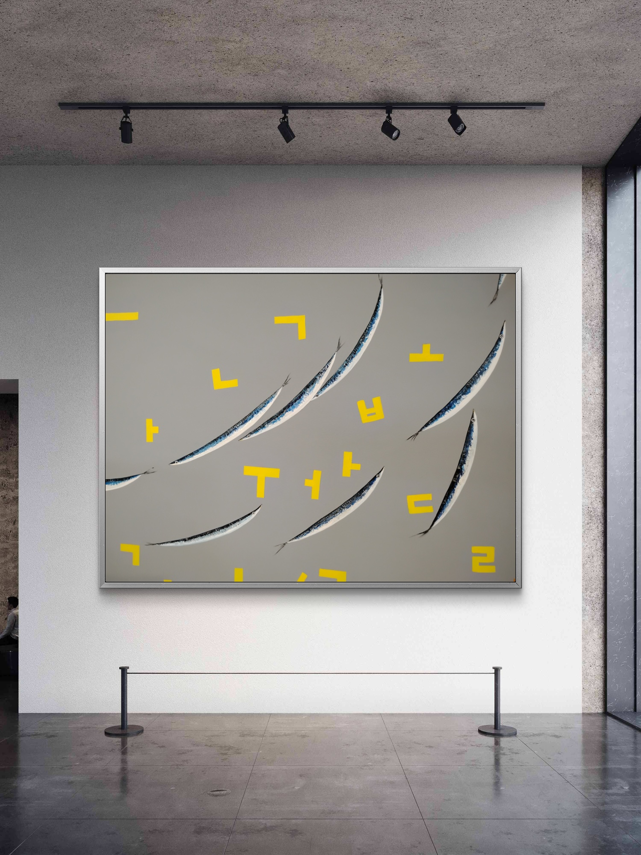 Choi Asuk's recent "Hunmin-Kongchee" series (Gallery Western)