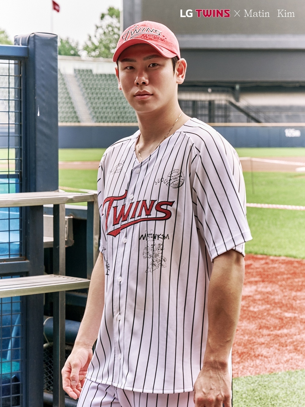 LG Twins' Hong Chang-gi (Matin Kim)