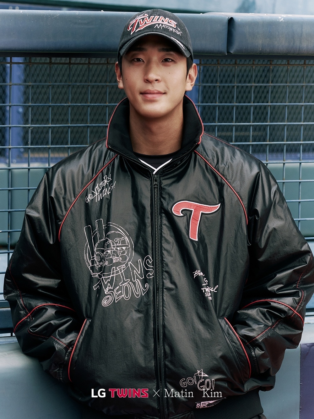 LG Twins' Song Chan-eui (Matin Kim)