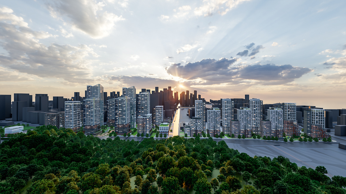 A rendering of Mok-dong Apartment Complex 11