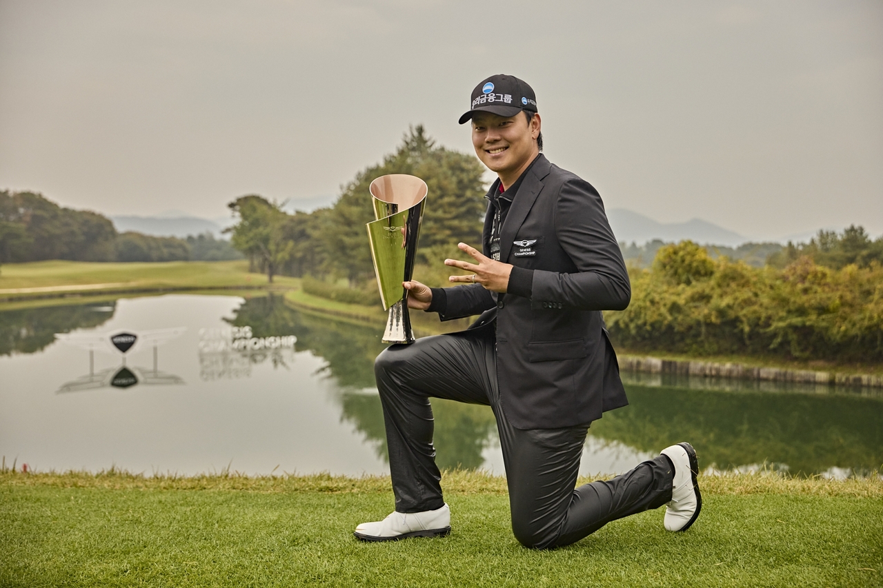 Lee Jeong-hwan, winner of the 2025 Genesis Championship (Genesis Championship Organizing Committee)