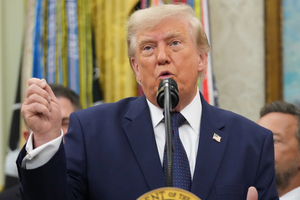 Trump says US will charge 20% fee on all cargo shipped through Strait of Hormuz