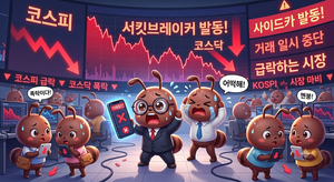 코스피가 멈췄다, 올 들어 7번이나…한달새 20% 넘게 폭락 ‘패닉장’, 위기일까 기회일까? [‘주린이’ 1억 벌기 프로젝트]