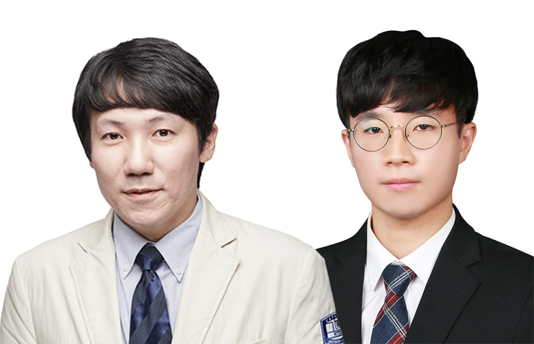서울성모병원 내분비내과 하정훈(왼쪽) 교수와 성경헌 전공의.[서울성모병원 제공]