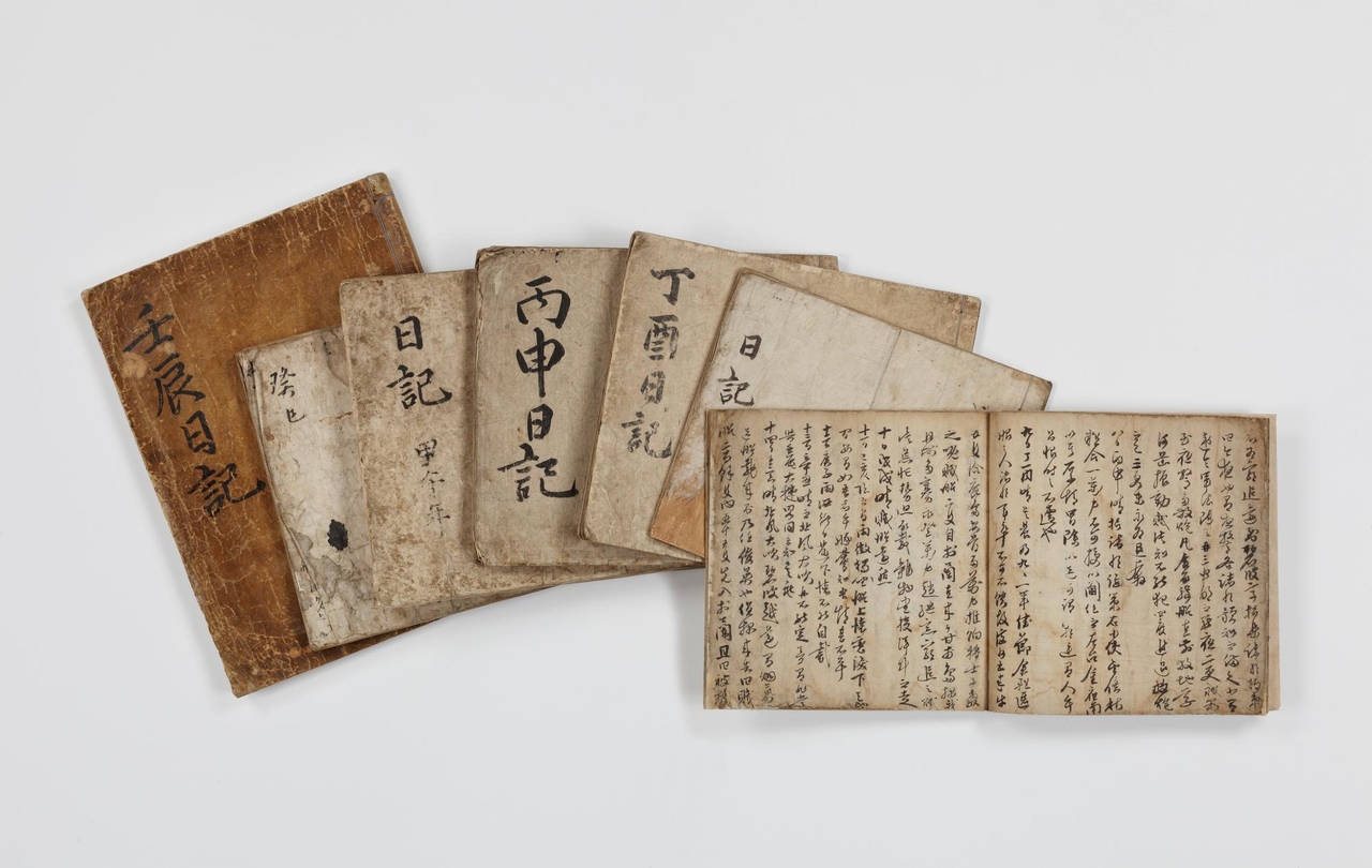 Nanjung Ilgi (War Diary of Admiral Yi Sun-sin), handwritten by the admiral during the Japanese invasions of 1592-1598 and listed in UNESCO's Memory of the World register (UNESCO)