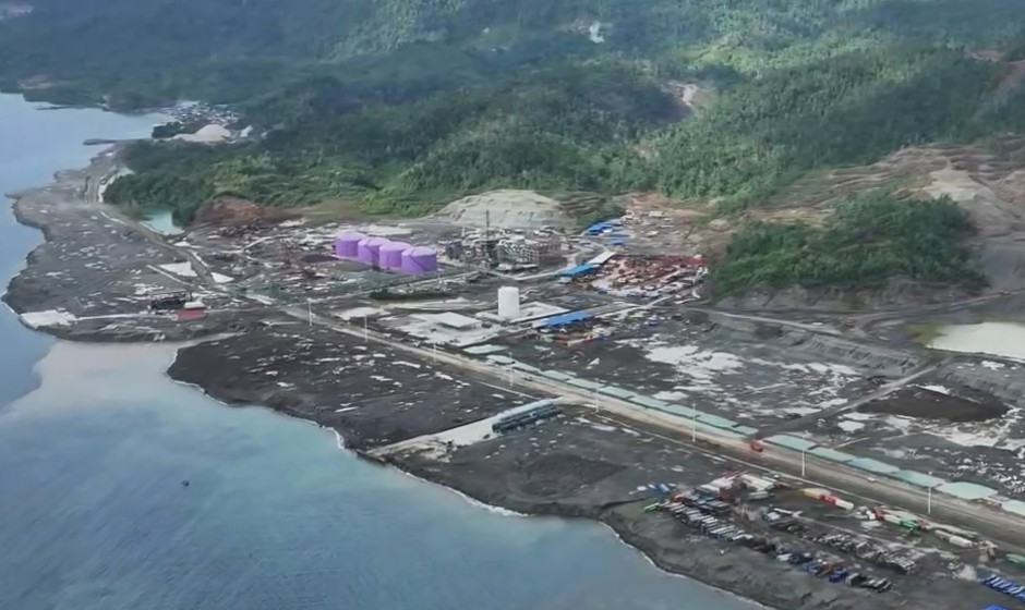 Construction site of the BNSI smelter in Indonesia. [Ecopro BM]