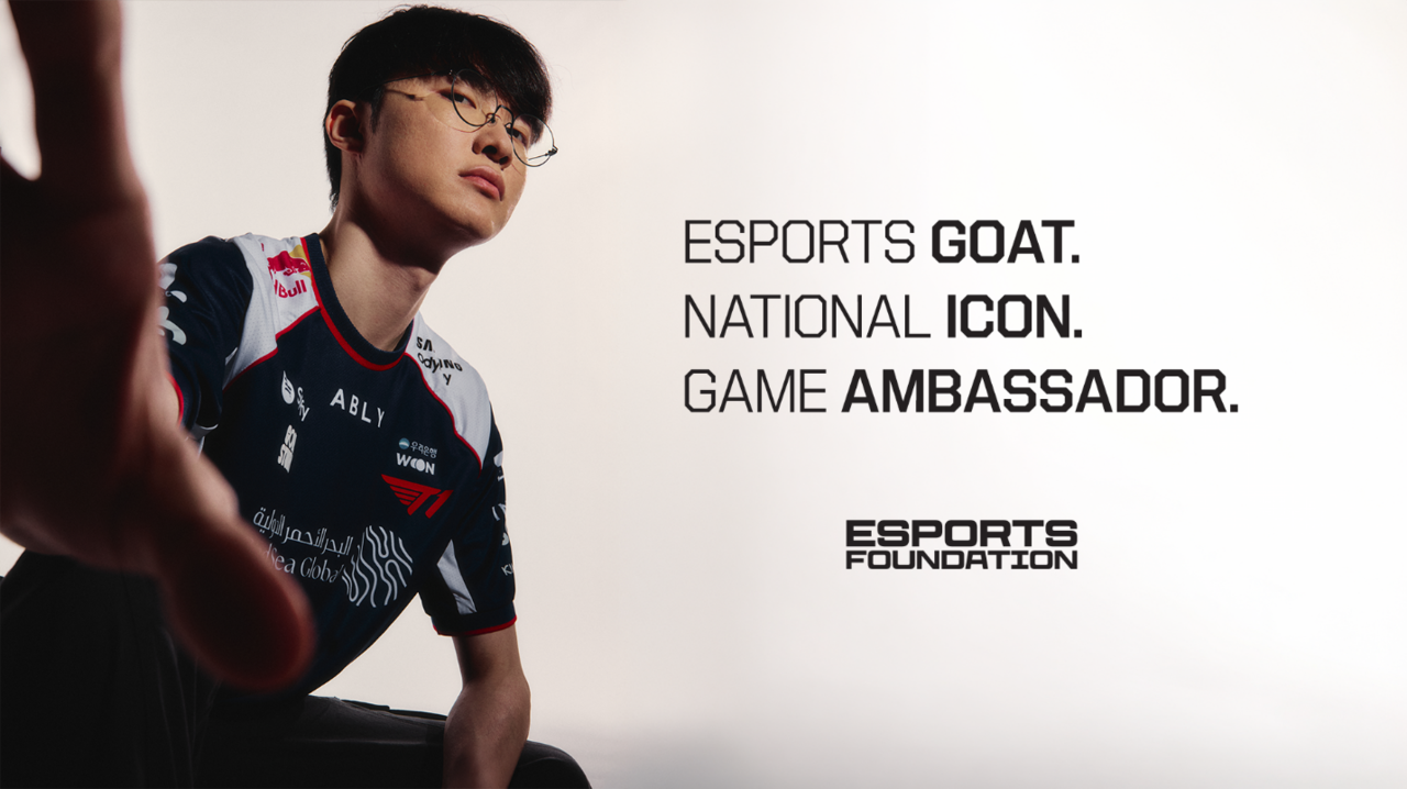 Lee "Faker" Sang-hyeok (The Esports Foundation)