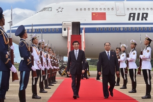 Senior NK party official, top Chinese political adviser discuss ways to deepen ties