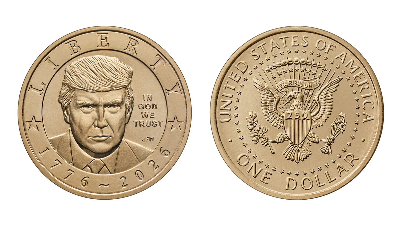 Trump's $1 coin revealed - The Korea Herald
