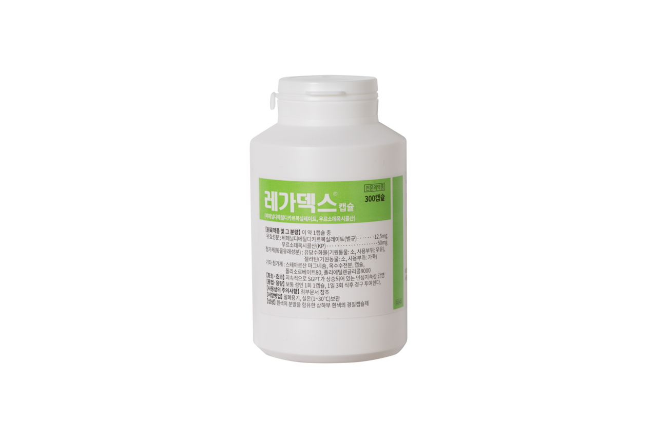 Legadex, a combination drug for liver disease treatment. [Provided by Bukwang Pharmaceutical]