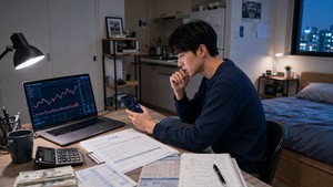 월세에 허리띠 졸라도 주식·ETF 산다…1인가구 대출자 3명 중 1명 ‘빚투’