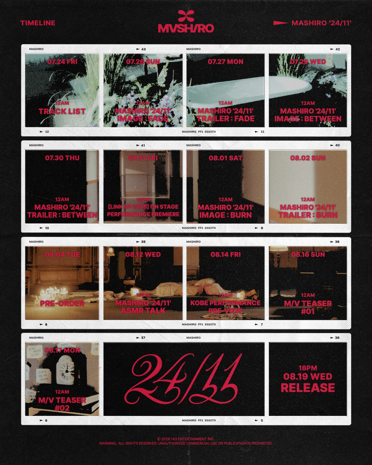 Madein’s Mashiro to Release Solo EP ’24/11′ on August 19