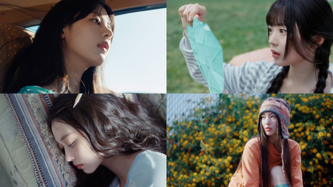 NewJeans in individual videos released to commemorate the group’s fourth debut anniversary (Ador)
