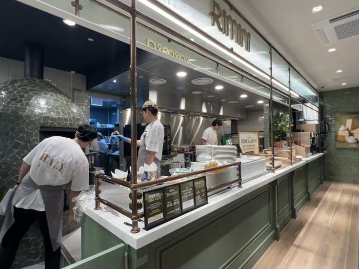 리미니 강남본점 오픈키친 [이랜드이츠 제공]