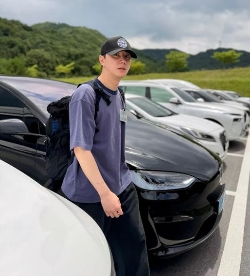 이준영 입대 모습