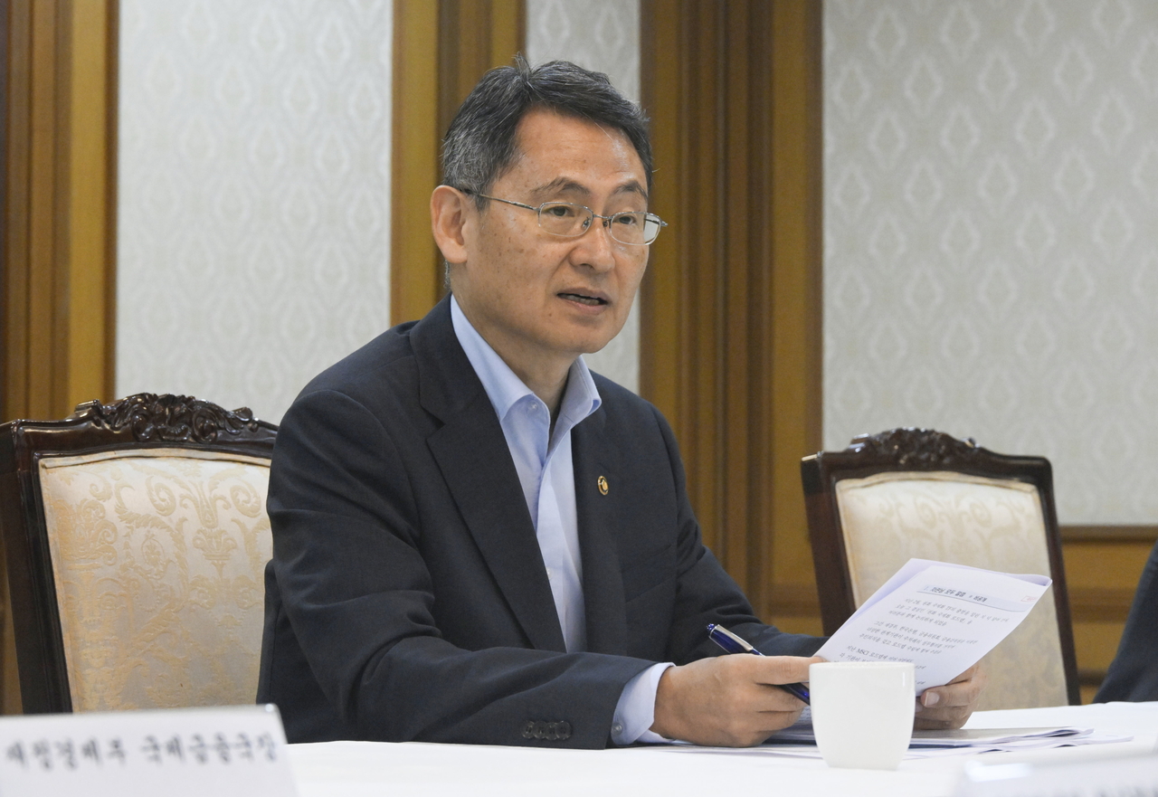 허장 재정경제부 2차관 [연합]