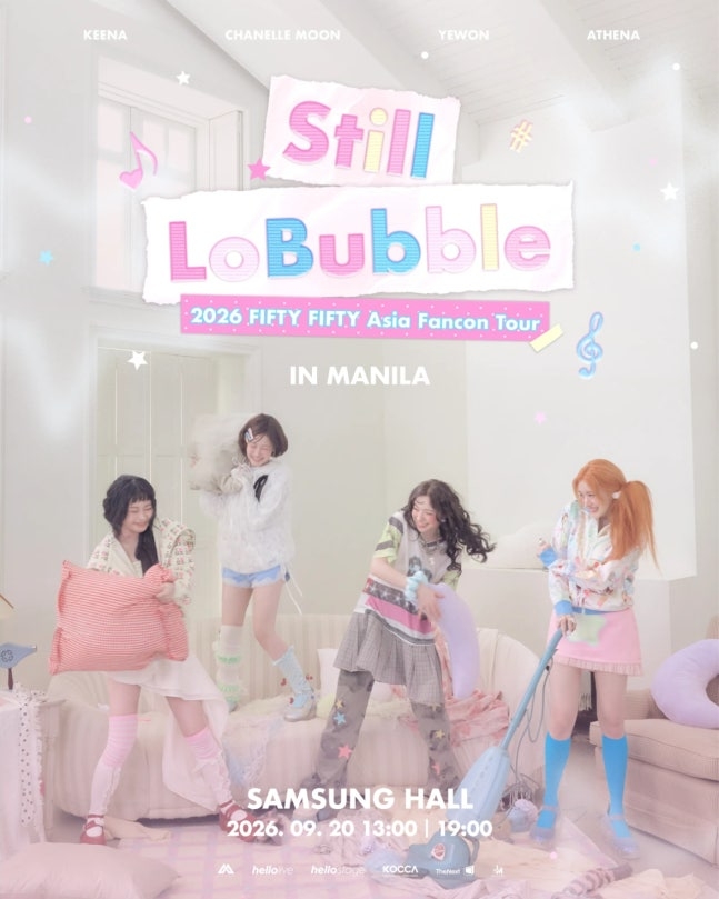 Fifty Fifty Announces “Still LoBubble” Asia Tour, Manila Stop Confirmed!