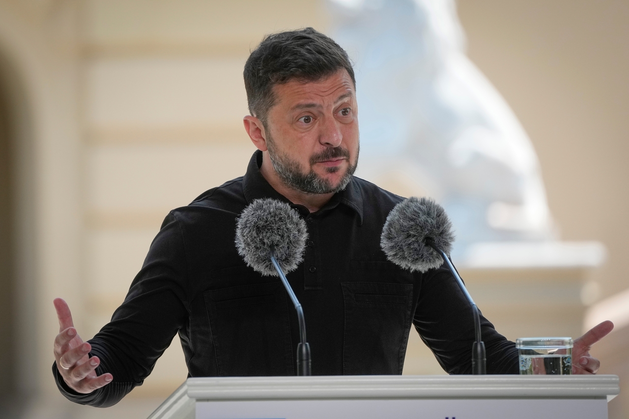 Ukrainian President Volodymyr Zelenskyy (AP-Yonhap)