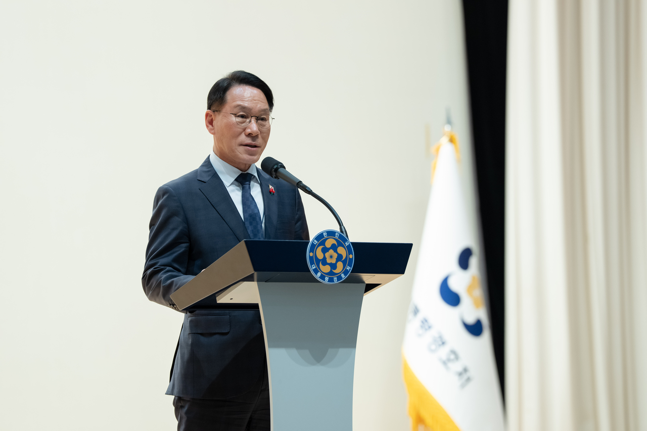 황인권 대통령경호처장. [대통령경호처]