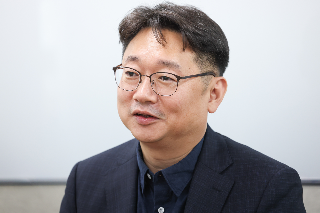 서남희 LG유플러스 AICC프로덕트트라이브(상무)가 헤럴드경제와 만나 인터뷰하는 모습 [LG유플러스 제공]