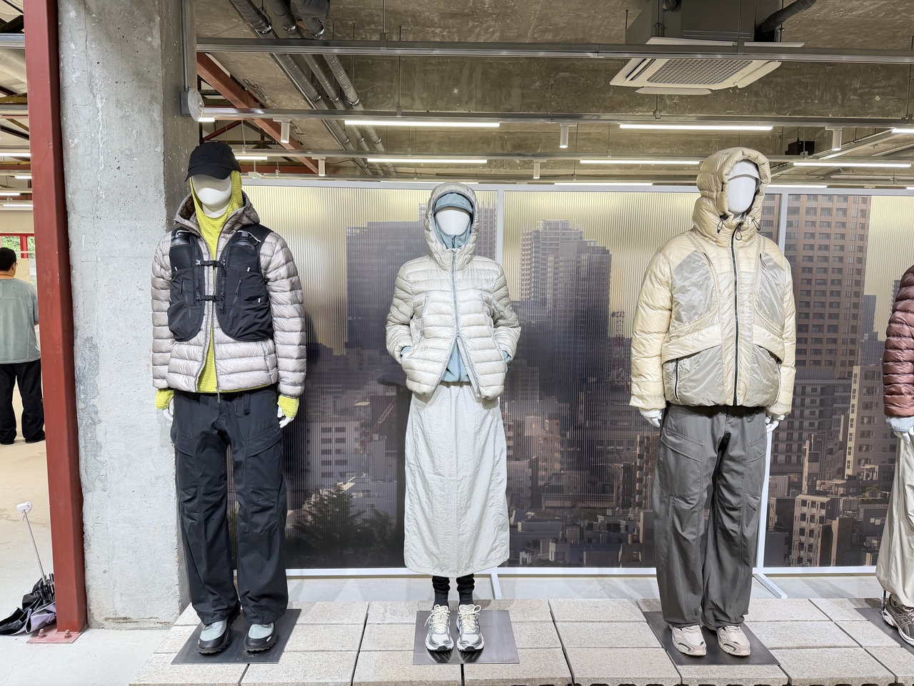 Musinsa Standard's City Leisure collection (Hong Yoo/The Korea Herald)