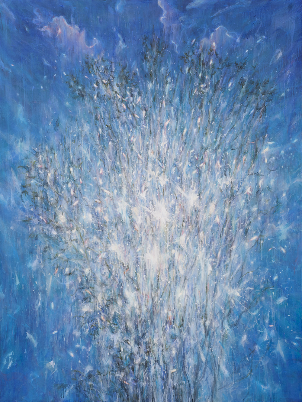 신준민, 하얀 숲, 캔버스에 유채, 200 x 150 cm, 2026