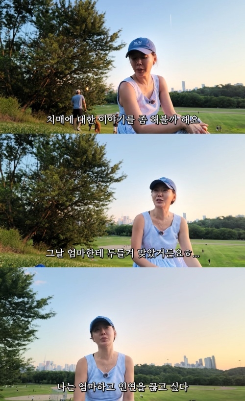안선영 유튜브 캡처