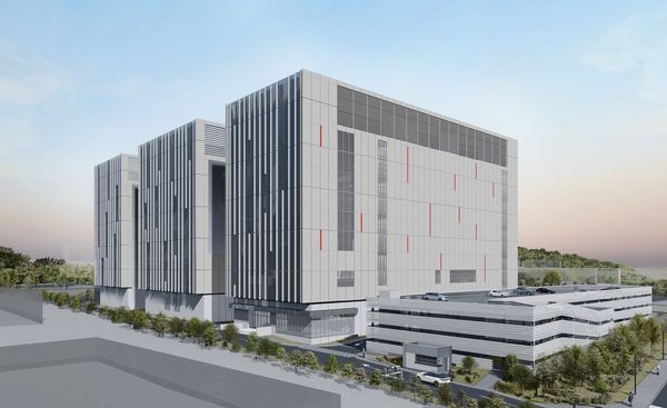A rendering of the Ulsan AI data center being built by SK Group and Amazon Web Services with 7 trillion won in investment. [Ulsan City]