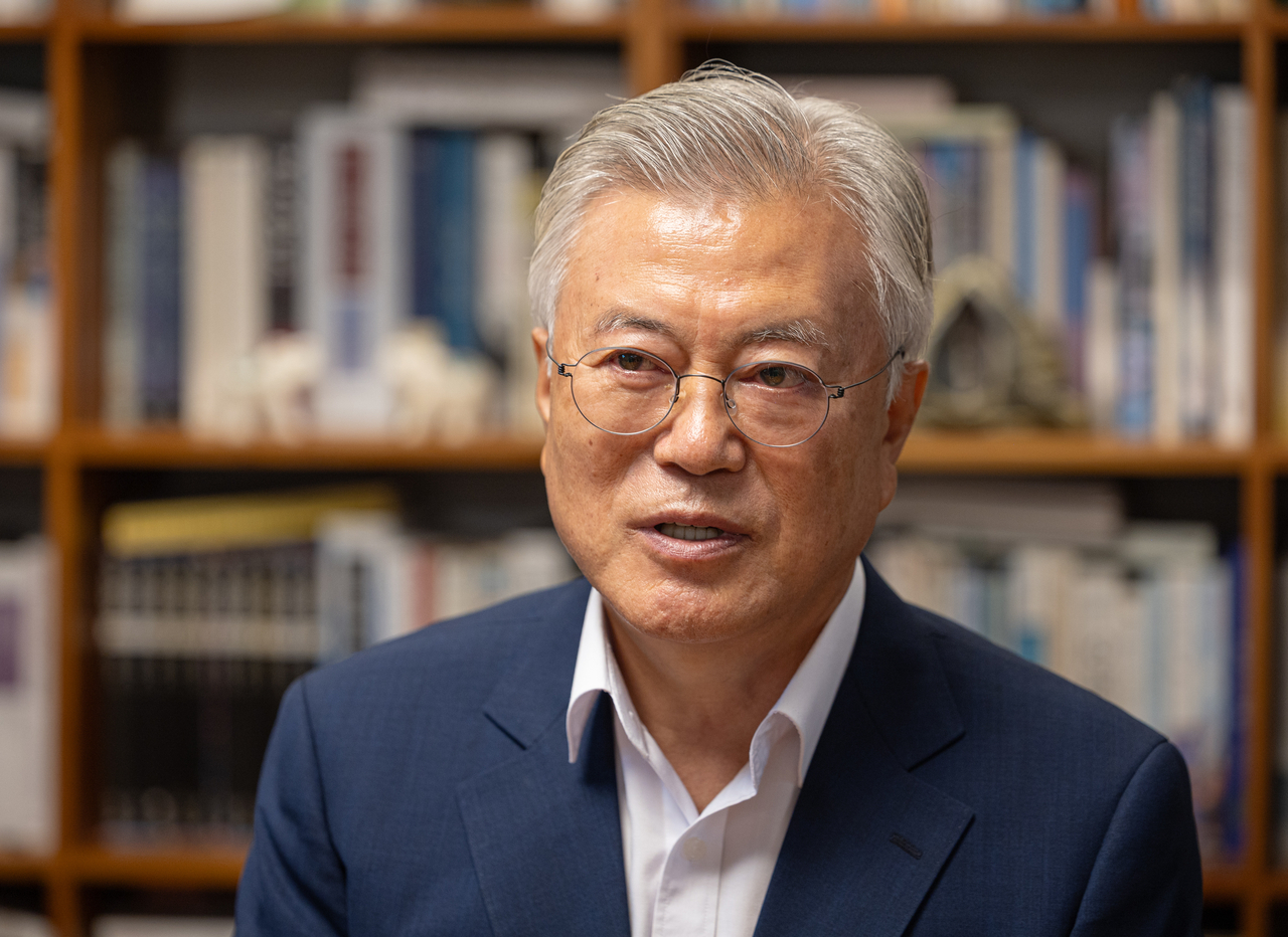 Former President Moon Jae-in. [Yonhap]