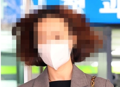 박수홍에 대한 허위사실을 유포한 혐의로 기소된 형수. [뉴시스]