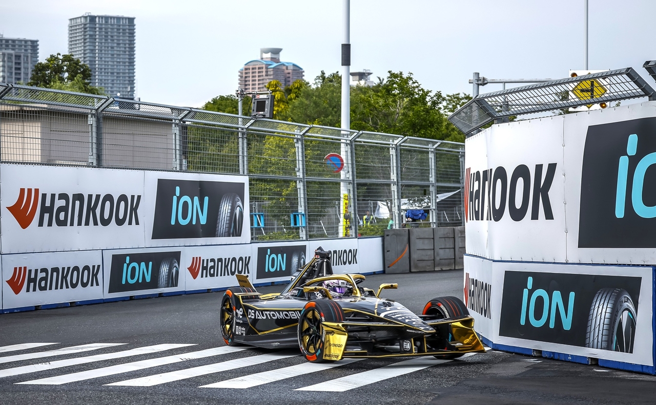 포뮬러 E 시즌 12 TDK 도쿄 E-PRIX 경기 장면 [한국타이어앤테크놀로지 제공]