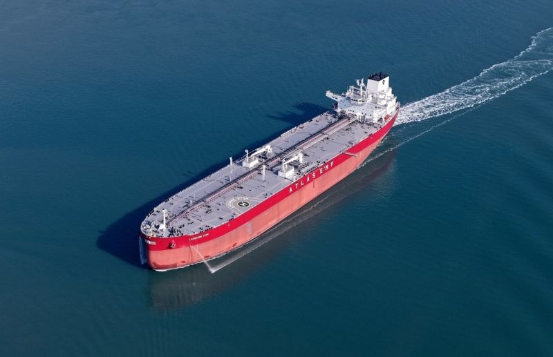 대한조선 원유운반선. [대한조선 제공]
