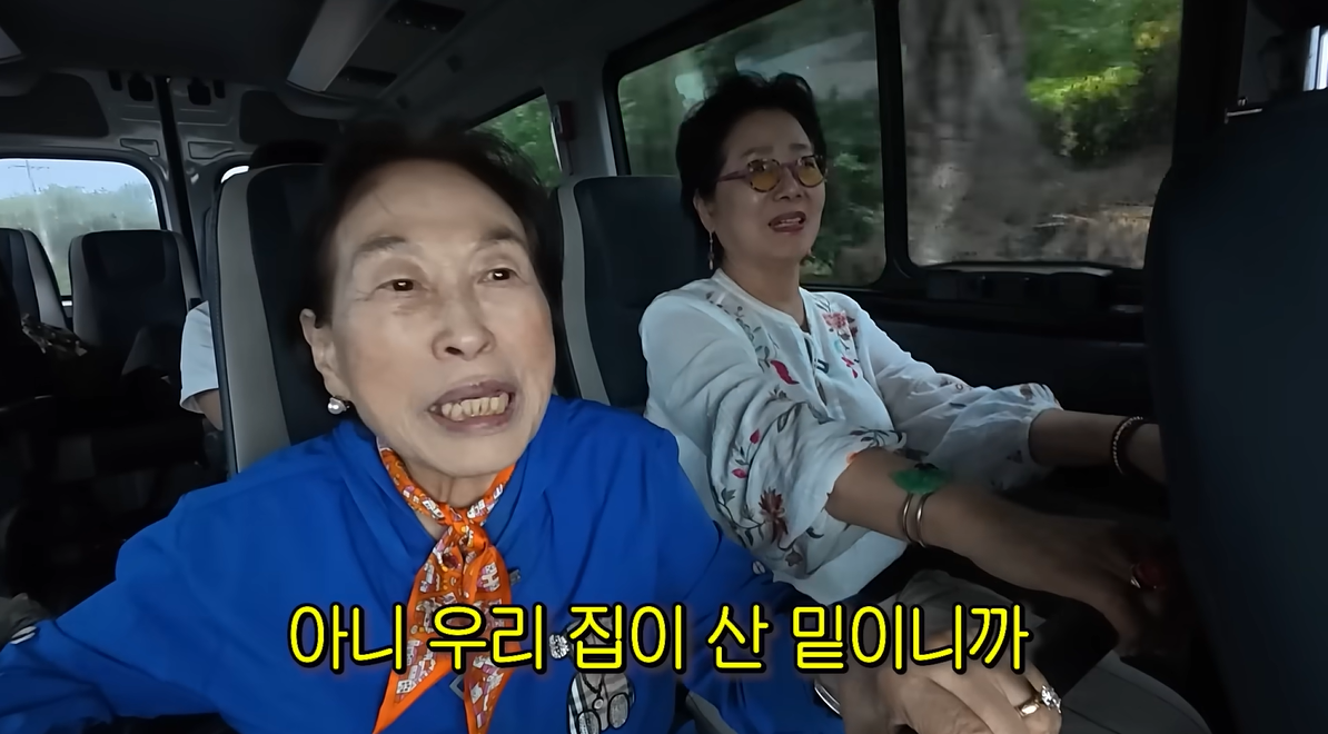 선우용여 유튜브 캡처