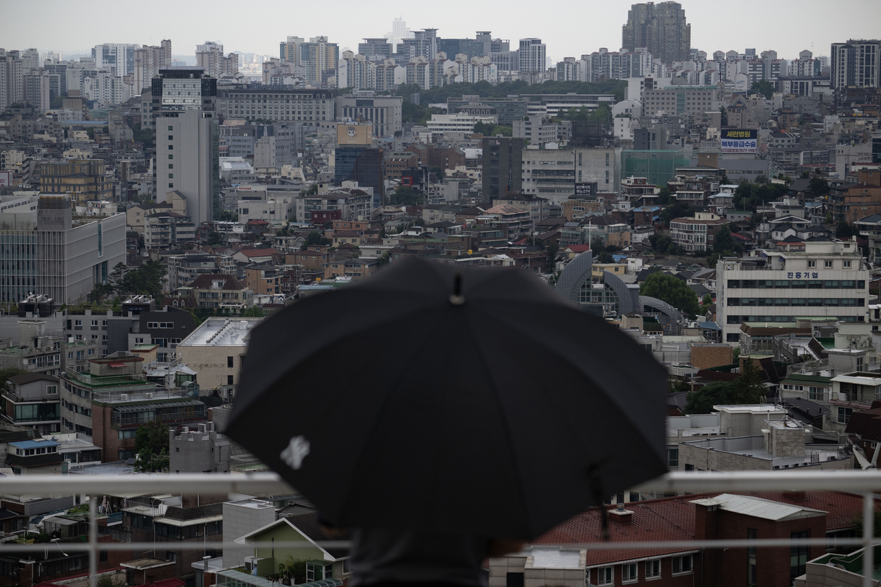 A residential area in central Seoul. [Herald DB]