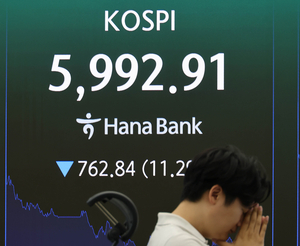 순식간에 와르르…6월에 ‘9천피’ 축포라더니, 외국인 ‘패닉셀’ 무너진 코스피[투자360]