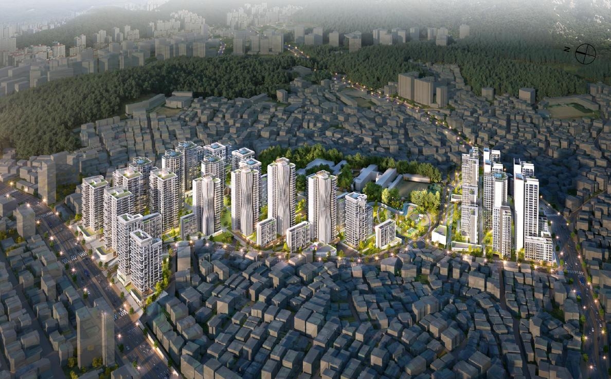 불광동 359-1 일대 주택정비형 재개발사업 조감도. [서울시 제공]
