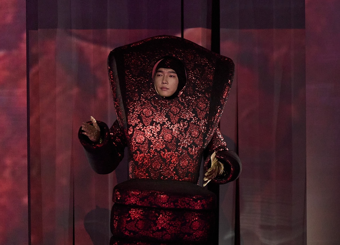 Choi Young participates in a rehearsal for a Korea National Opera's production in 2025. (KNO)