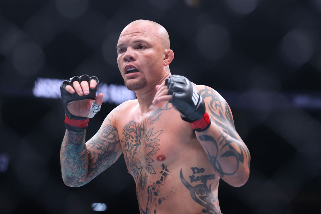 존 존스와도 타이틀전을 벌였던 UFC 전 파이터 앤서니 스미스 [게티이미지]