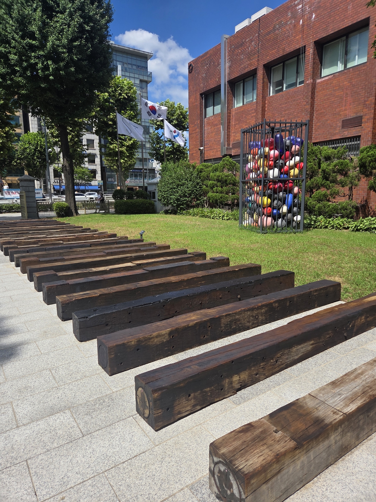 Installation view of "Sook Jin Jo: That's How the Light Gets In" at Nam-Seoul Museum of Art (Park Yuna/The Korea Herald)