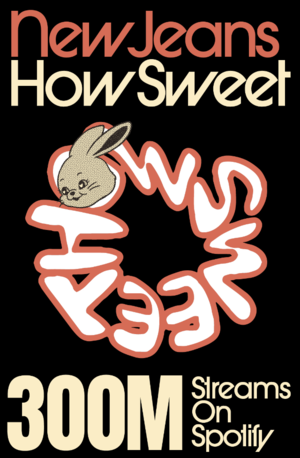 NewJeans logs 300m streams with ‘How Sweet’