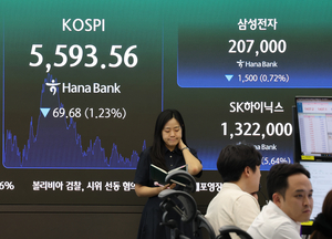 Seoul shares again dip over 1% after 2-day deep rout amid AI spending concerns