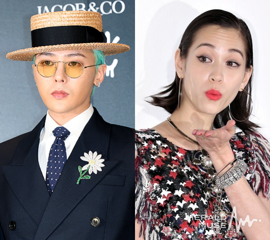 지드래곤·미즈하라 키코/사진=헤럴드뮤즈DB