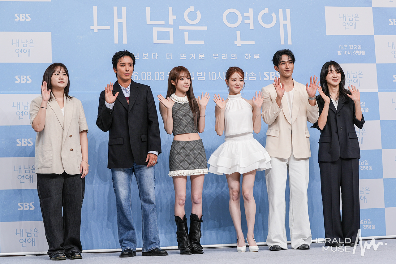 이은솔 PD, 정용화, 최예나, 이세영, 도겸, 김효진 PD/사진=민경빈 기자