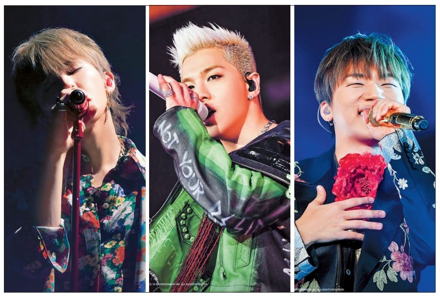 올해 데뷔 20주년과 10주년을 각각 맞이한 빅뱅 [[YG엔터테인먼트 제공]
