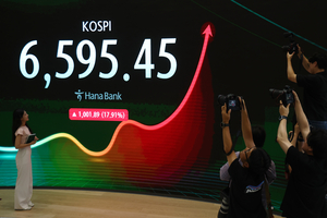 KOSPI stages record 18% rally, marking largest single-day percentage gain ever