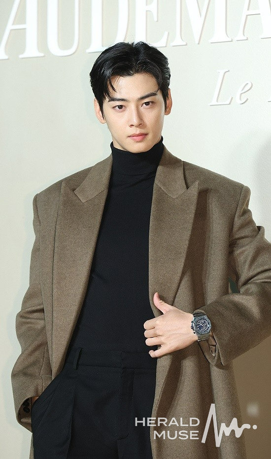 차은우/사진=헤럴드뮤즈 DB