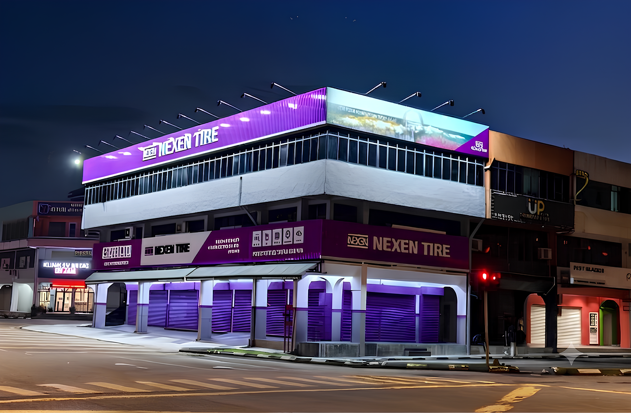 A Nexen Tire brand shop in Malaysia. [Nexen Tire]