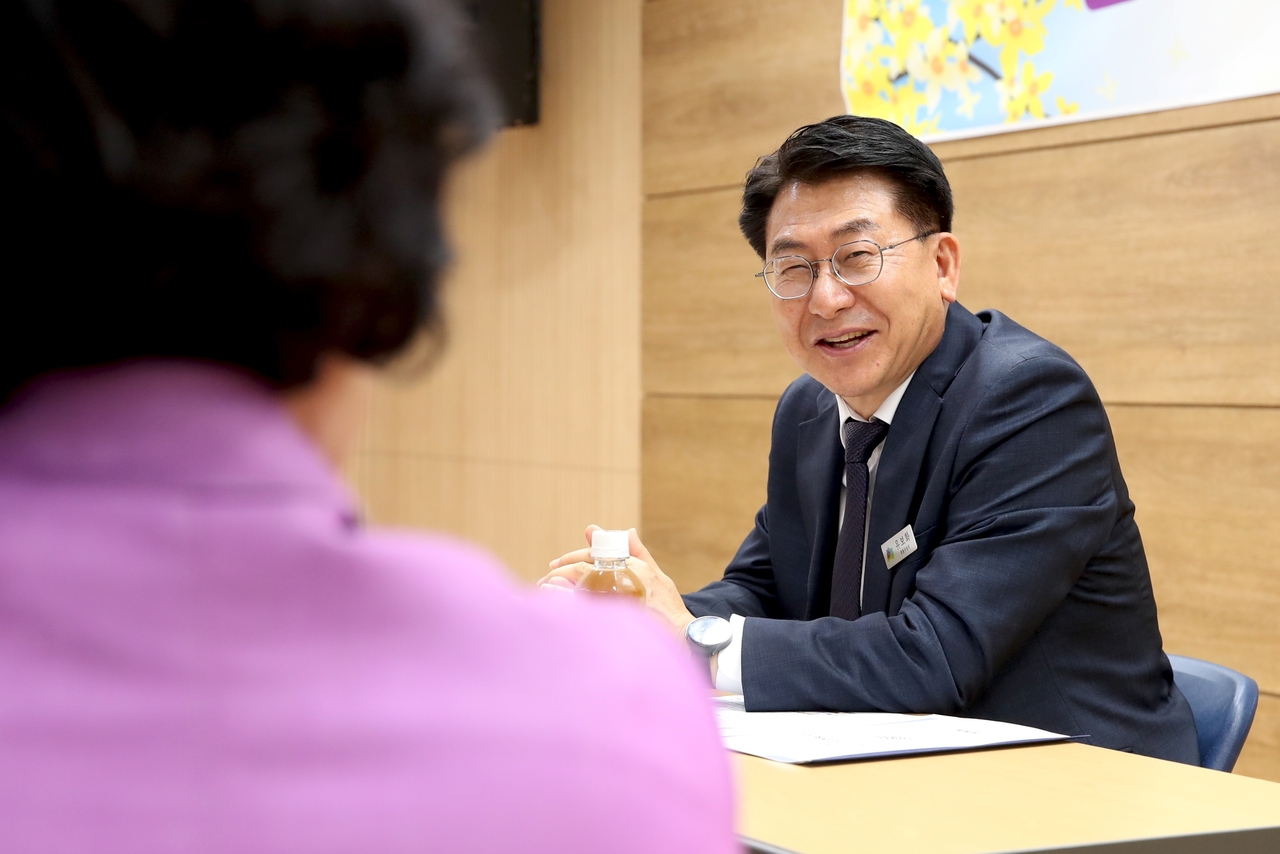 유보화 성동구청장 구민과 대화